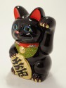 Maneki Neko Kuro Koban Hidarite