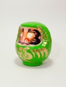 Daruma Doll Green 12cm (4.7in)