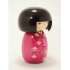 Kokeshi Pink Flowers Hanazono