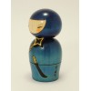 Kokeshi Ninja Bleu