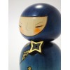 Kokeshi Ninja Bleu