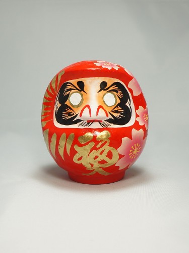 Sakura Daruma 12cm (4.7in)