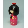 Kokeshi Pink Flowers