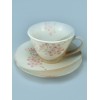 Sakura cup with saucer