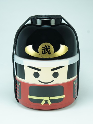 Boîte Bento Kokeshi Bushi Samouraï