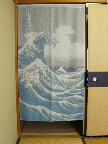 Noren hokusai wave
