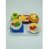 Japanese meals Iwako erasers