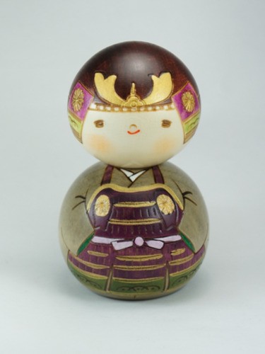 Kokeshi Samurai Kabuto