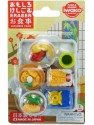 Japanese meals Iwako Erasers