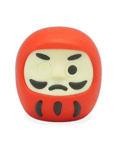 Red Daruma Eraser