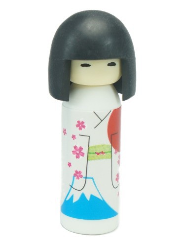 Blue Kokeshi Iwako Eraser