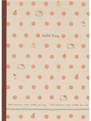 Cahier Hello Kitty Pomme