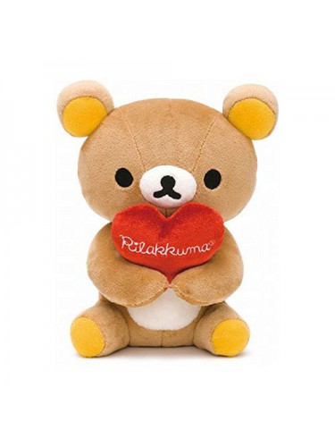 Doll Rilakkuma with heart