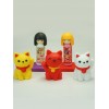 Gomme Kokeshi & Chat