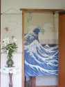 Noren Hokusai Wave