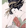 Noren Geisha Ukiyo-e