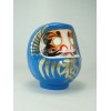 Daruma bleu 12cm