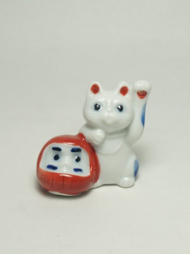 Chopsticks Holder Neko Daruma