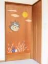 Noren Totoro Minna de Otsukimi
