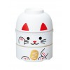 Kokeshi Shiro Maneki Neko Bento