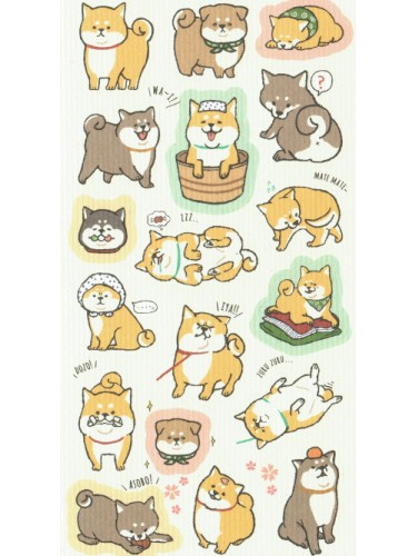 Autocollants Shiba Inu