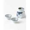 Maneki Neko porcelain sake set