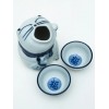 Maneki Neko porcelain sake set