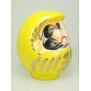 Yellow Daruma 12cm (4.7in)