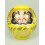 Yellow Daruma 12cm (4.7in)