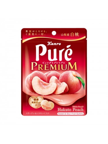 Bonbons gélifiés saveur Pêche blanche